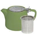 Stackable Teapot With SS Infuser & Lid 500ml, Sage