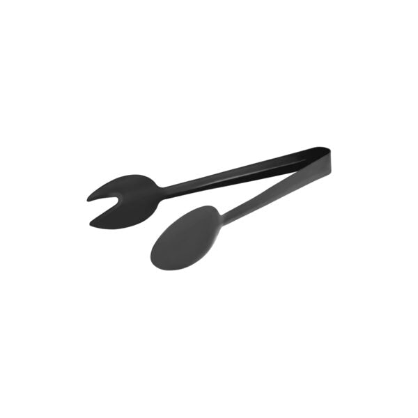 Gun Metal Round Spoon/Fork Tongs 230mm