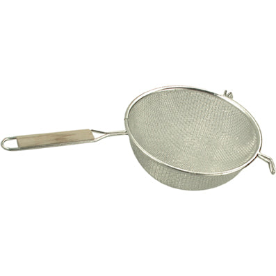 Metaltex Fine Tin Mesh Strainer With Wood Handle 200mm