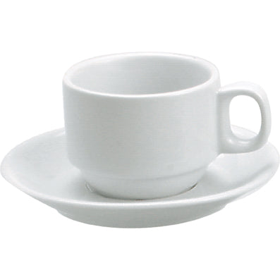 Vitroceram White Stackable Cup 225ml Suits 900020 Saucer