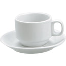 Vitroceram White Saucer 150mm Suits 900006 & 900010