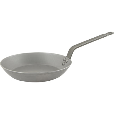 Frypan - Round Black Steel 200x38mm