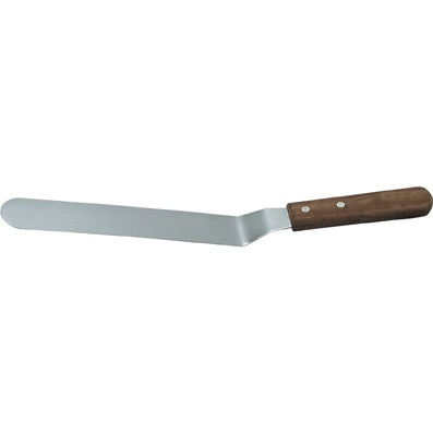 Cranked Spatula – Wood Handle 150x27mm