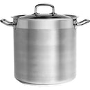 Professional 9.0lt Stockpot with Lid 240x200mm